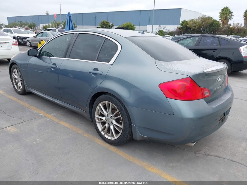 INFINITI G35 2008 VIN JNKBV61E68M207213