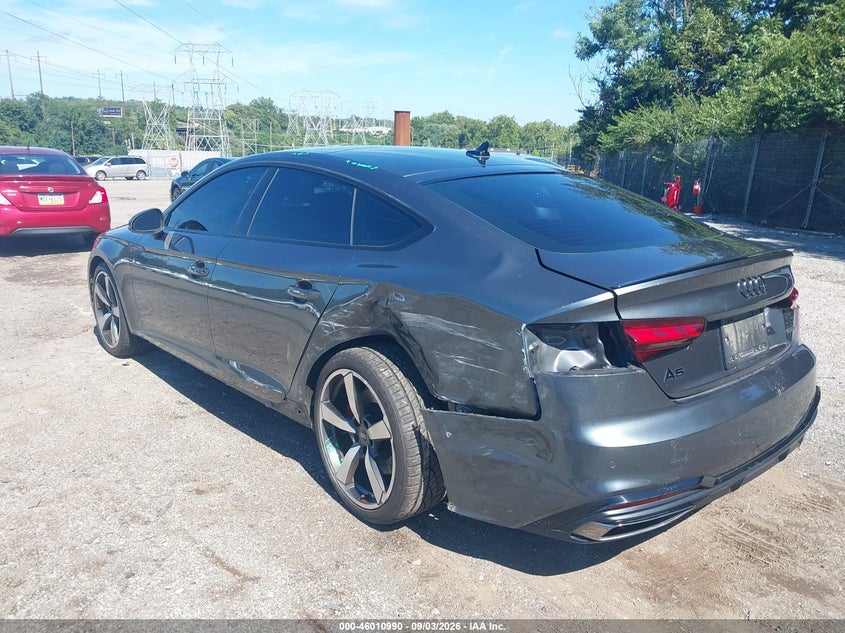 Vin: waufacf56pa059759, lot: 46510366, audi a5 sportback premium plus 45 tfsi s line quattro s tronic 20233