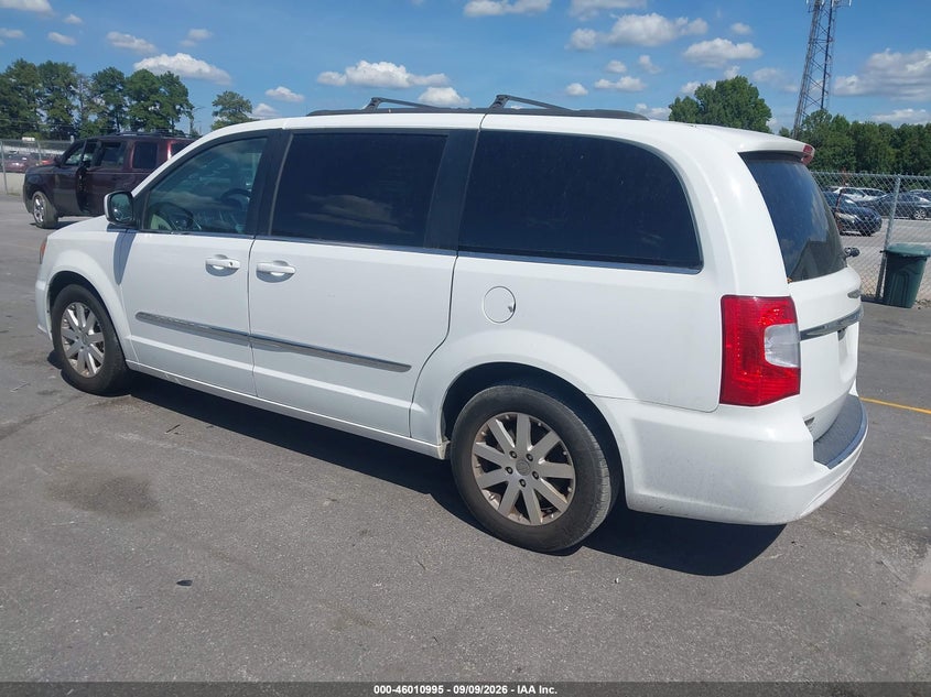 Vin: 2c4rc1bg7er218383, lot: 46510370, chrysler town & country touring 20143