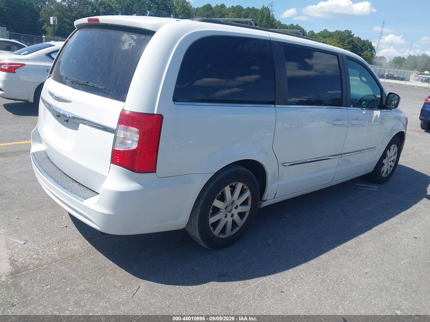 Vin: 2c4rc1bg7er218383, lot: 46510370, chrysler town & country touring 20144