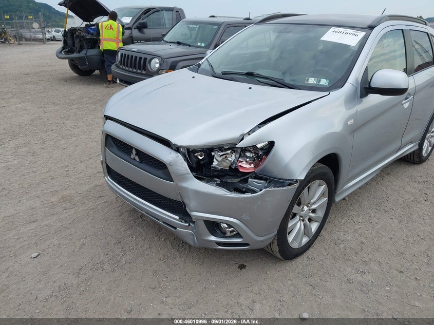 MITSUBISHI OUTLANDER SPORT 2011 VIN JA4AR4AU1BZ014372