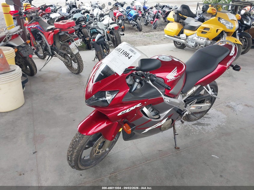2005 HONDA CBR600 auction photo 2