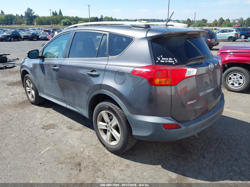 2015 TOYOTA RAV 4 SPORT UTILITY VEHICLE 2.5L I-4 DOHC, VVT, 176HP