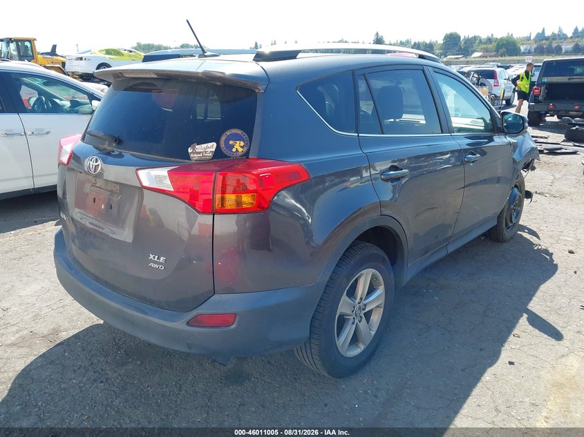 2015 TOYOTA RAV 4 SPORT UTILITY VEHICLE 2.5L I-4 DOHC, VVT, 176HP