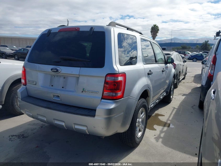 2012 FORD ESCAPE SPORT UTILITY VEHICLE 2.5L I-4 DOHC, VVT, REGULAR , 155HP