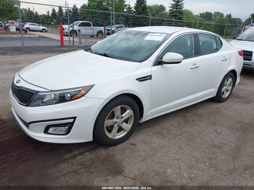 2014 KIA OPTIMA auction photo 2