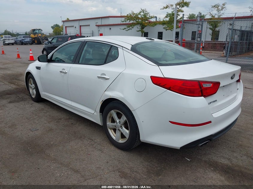 2014 KIA OPTIMA auction photo 3