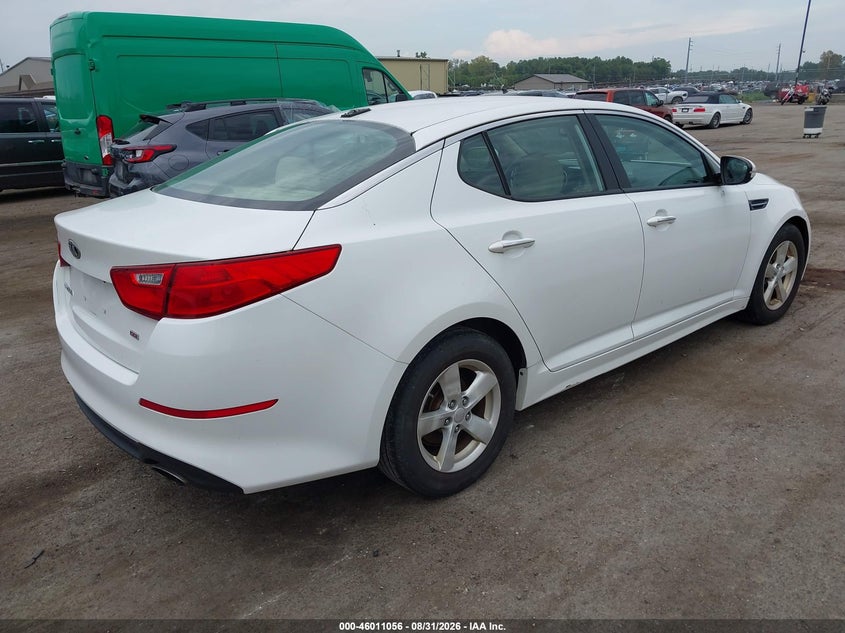 2014 KIA OPTIMA auction photo 4