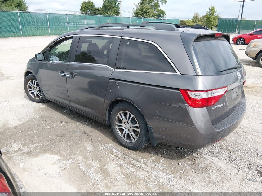 Vin: 5fnrl5h6xbb064622, lot: 46510439, honda odyssey ex-l 20113