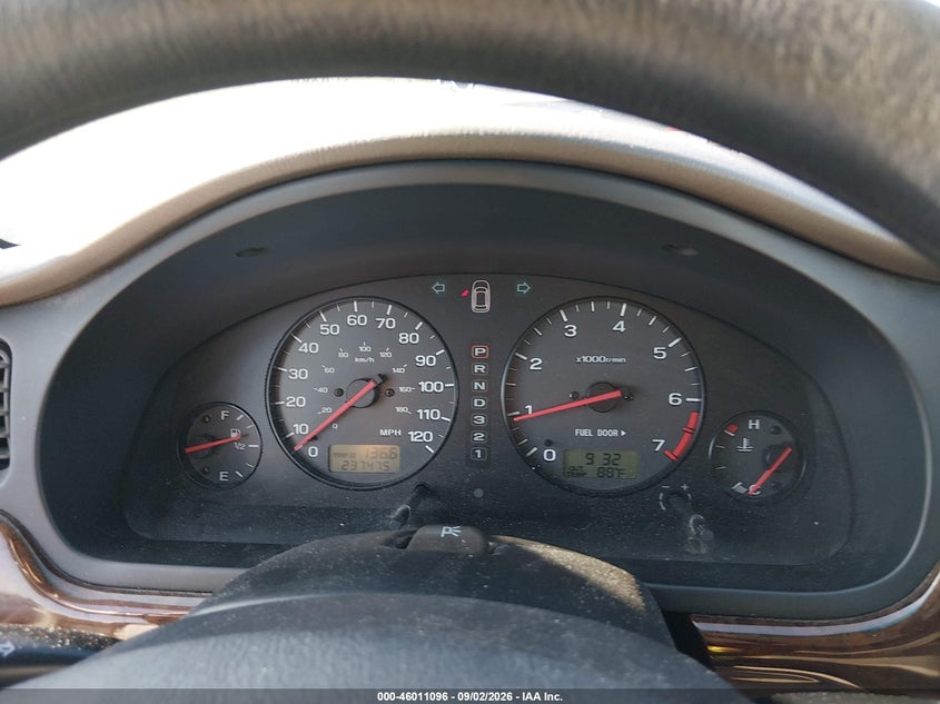 2002 SUBARU OUTBACK WAGON 2.5L H-4 REGULAR , 165HP