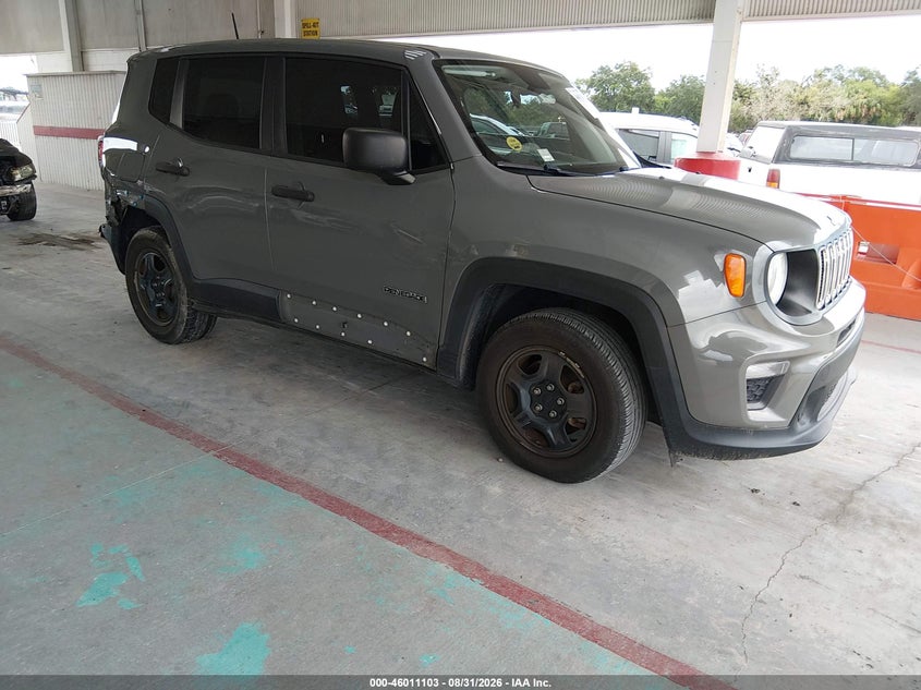 Vin: zacnjaabxlpl25906, lot: 46510479, jeep renegade sport fwd 20201