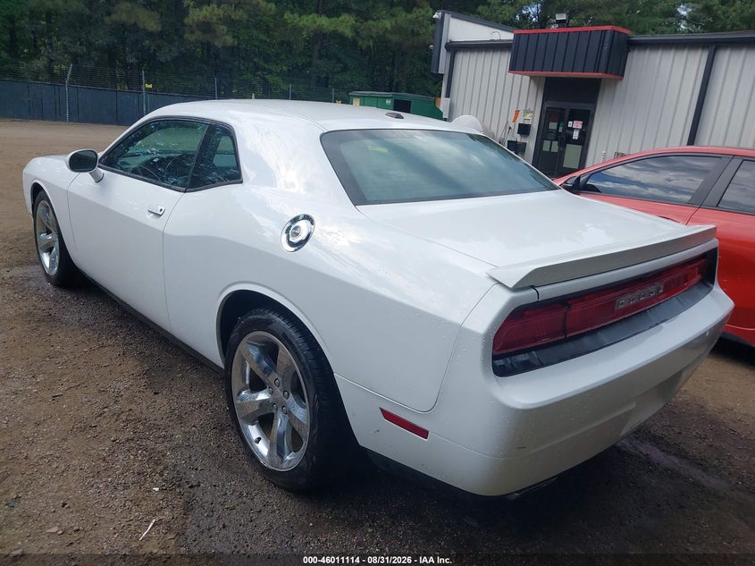 DODGE CHALLENGER 2012 VIN 2C3CDYAG3CH135182