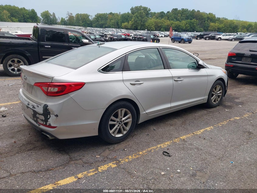 2016 HYUNDAI SONATA auction photo 4