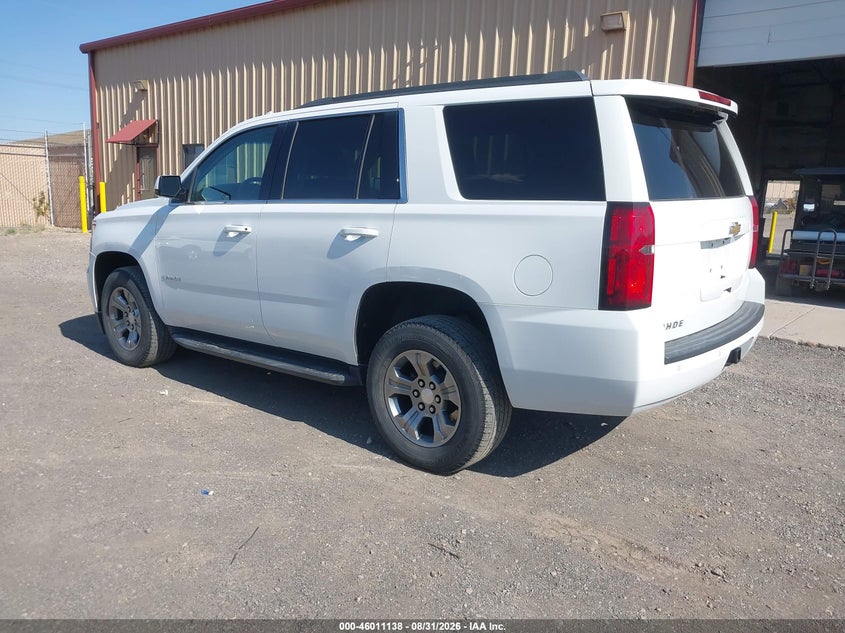 Vin: 1gnskaec0lr108394, lot: 46510514, chevrolet tahoe 4wd ls 20203