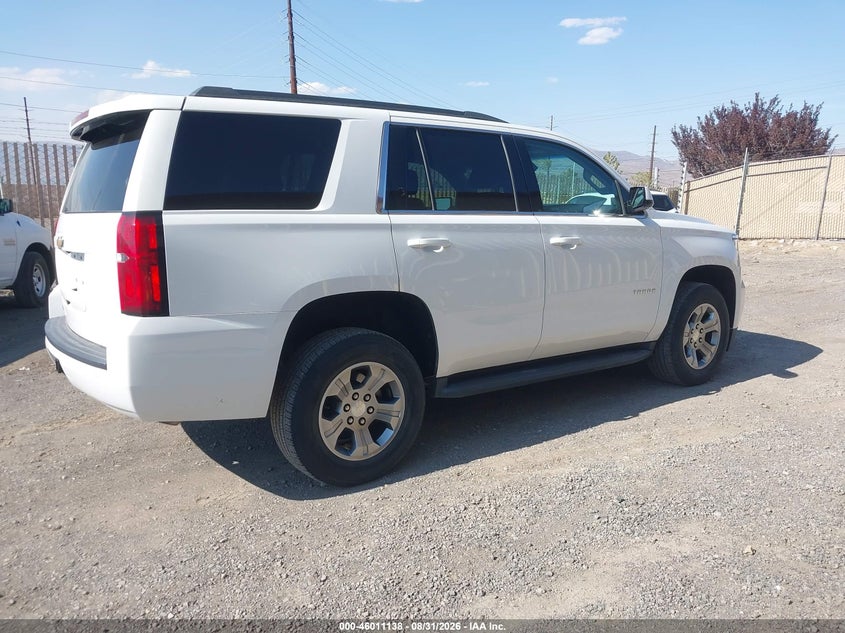 Vin: 1gnskaec0lr108394, lot: 46510514, chevrolet tahoe 4wd ls 20204