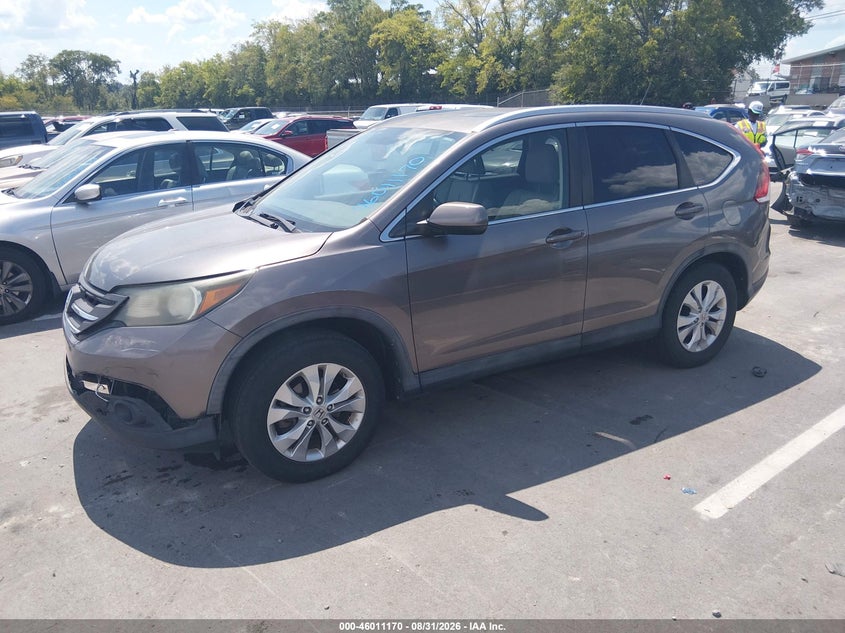 2012 Honda CR-V, Front End, IAAI, VIN 5J6RM4H73CL002200 — photo 2