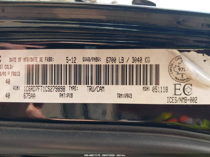 2012 RAM 1500 ST · Фото 9