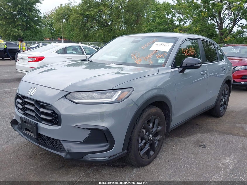 2025 Honda Hr-V Awd Sport, Затоплення, IAAI, VIN 3CZRZ2H53SM792843 — фото 2