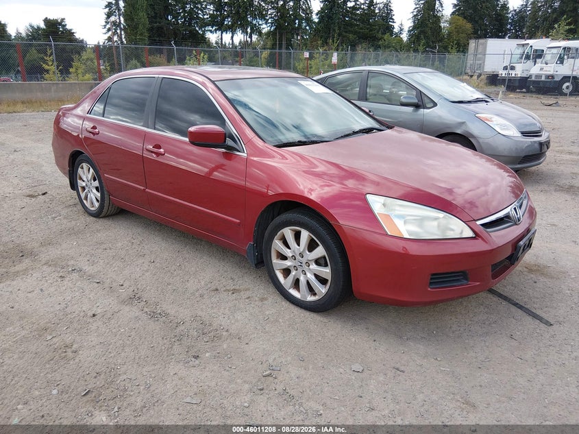 2007 HONDA ACCORD auction photo 1