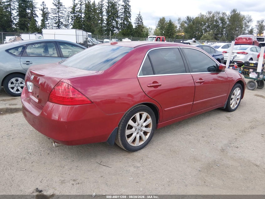 2007 HONDA ACCORD auction photo 4