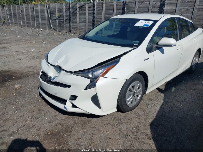 Vin: jtdkbrfu2g3021281, lot: 46510588, toyota prius two 20162