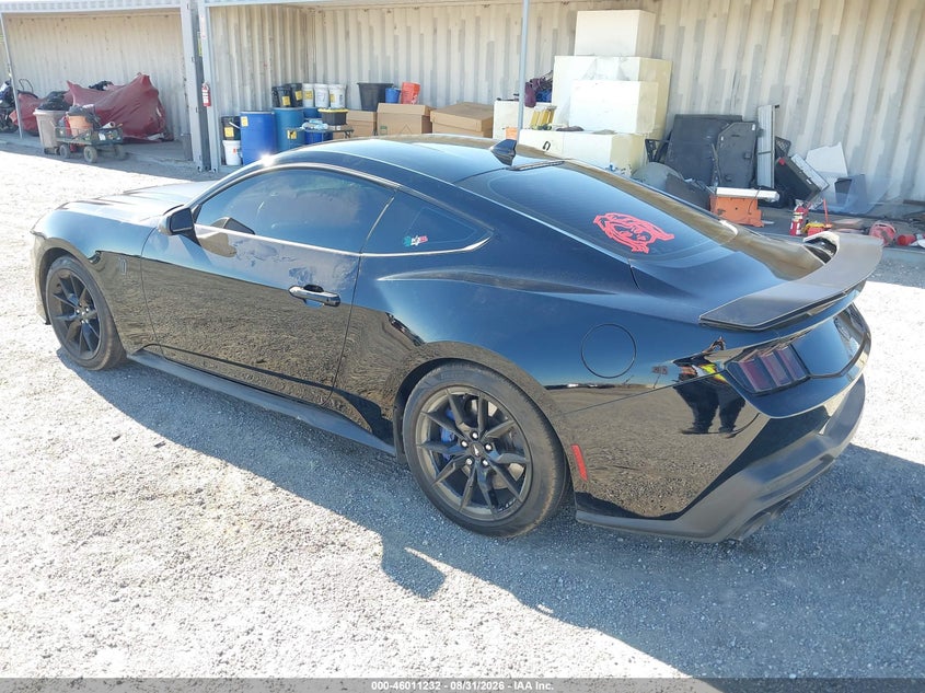 Vin: 1fa6p8r01t5500043, lot: 46510608, ford mustang dark horse fastback 20263