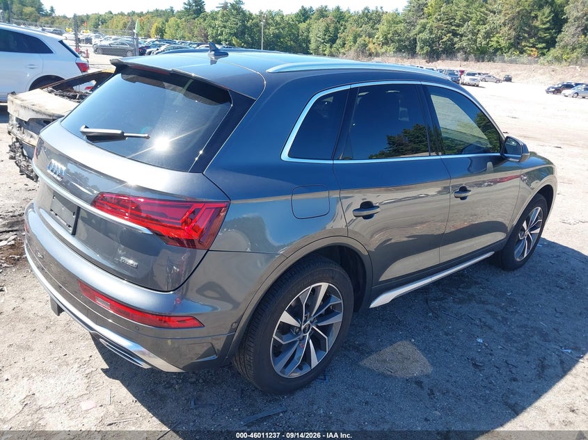Vin: wa1faafy7n2109491, lot: 46510613, audi q5 prestige 45 tfsi s line quattro s tronic 20224