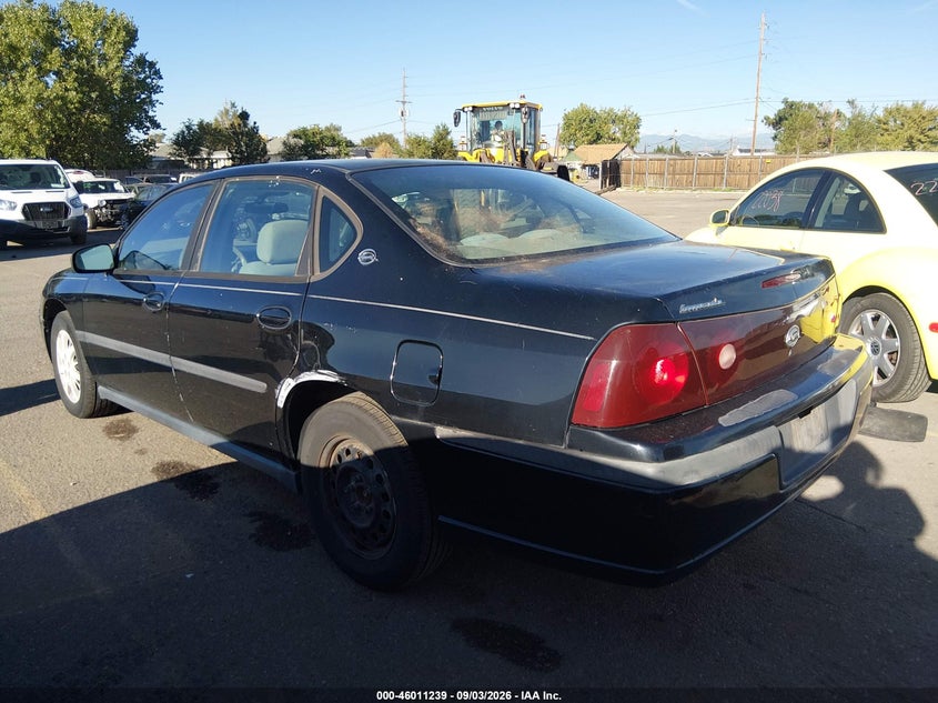 CHEVROLET IMPALA 2004 VIN 2G1WF52E949148067