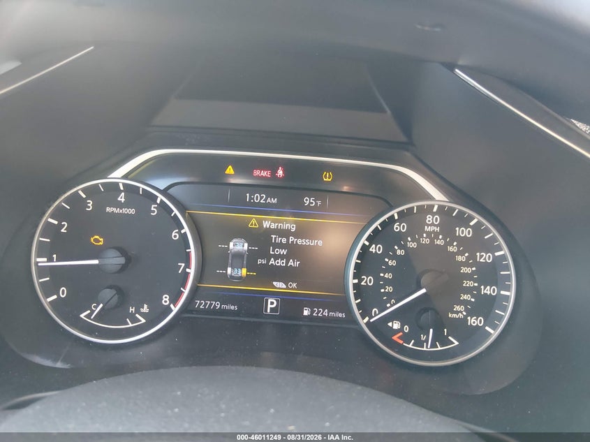 NISSAN MURANO 2016 VIN 5N1AZ2MG9GN152011