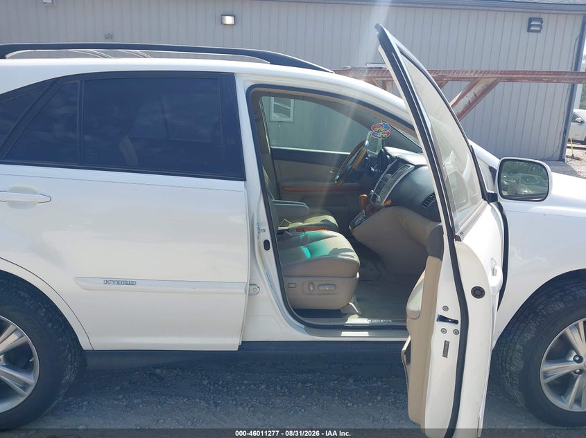 2007 LEXUS RX 400H auction photo 5