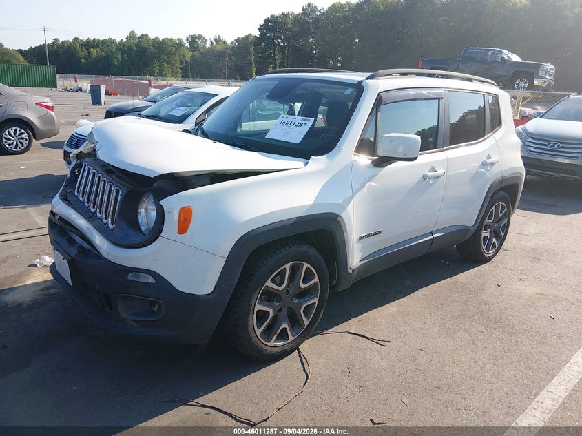 2015 Jeep Renegade, Удар спереду, IAAI, VIN ZACCJABT3FPC11929 — фото 2