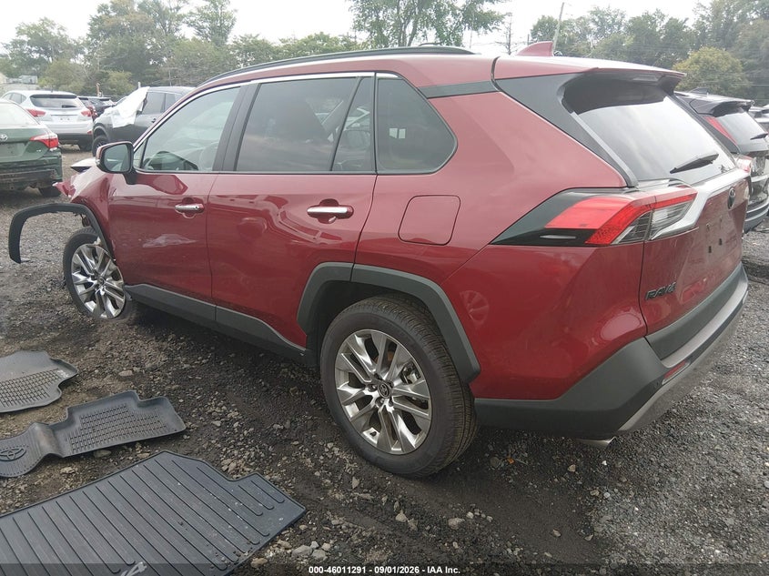 Vin: 2t3n1rfv6sw633398, lot: 46510668, toyota rav4 limited 20253