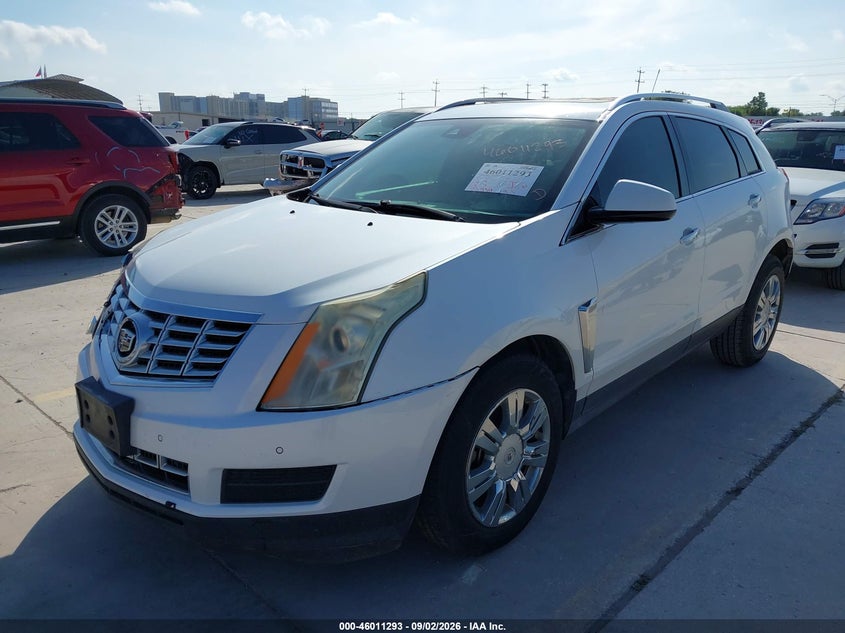 Vin: 3gyfnbe36gs572097, lot: 46510669, cadillac srx luxury collection 20162