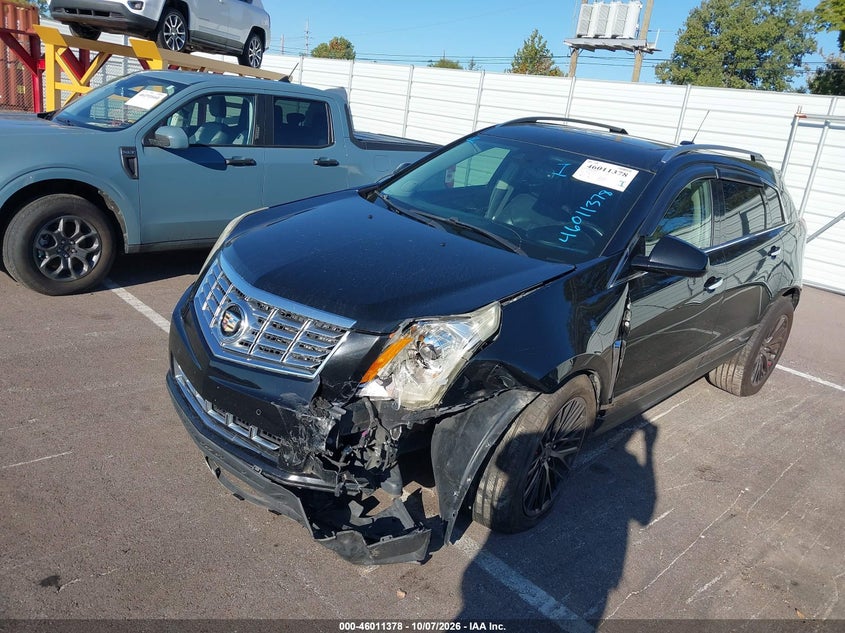 Vin: 3gyfnge31fs537110, lot: 46510754, cadillac srx premium collection 20152