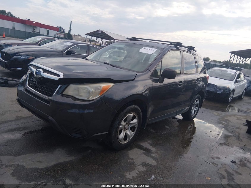 2016 Subaru Forester, Right Side, IAAI, VIN JF2SJAAC9GG442038 — photo 2
