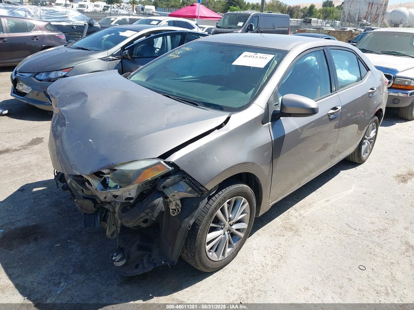 TOYOTA COROLLA 2014 VIN 5YFBURHE3EP016689