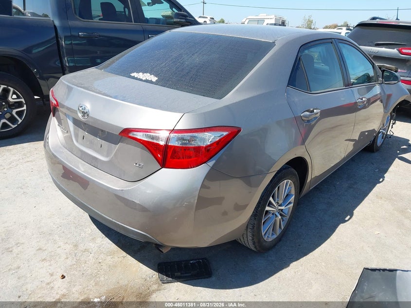 TOYOTA COROLLA 2014 VIN 5YFBURHE3EP016689