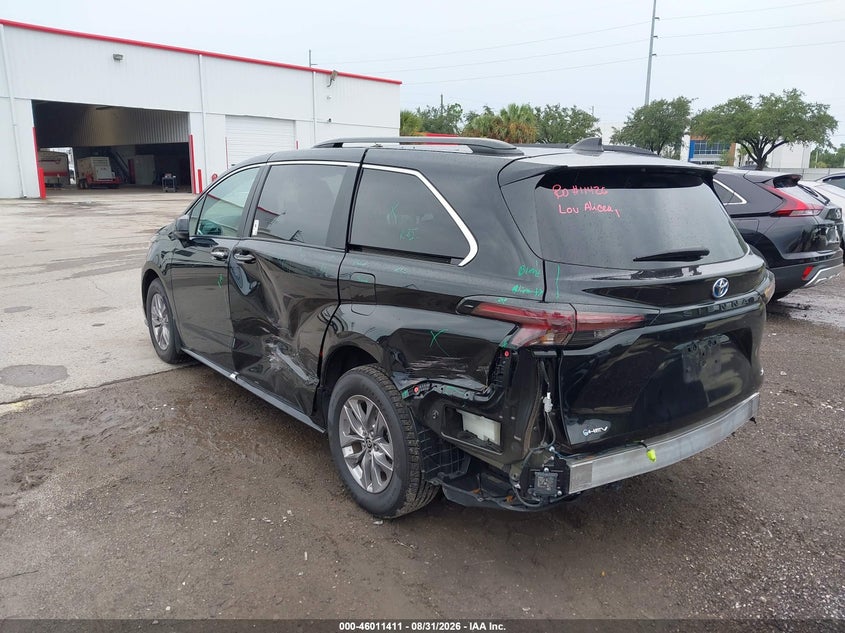 Vin: 5tdyrkec1ss289249, lot: 46510787, toyota sienna xle 20253