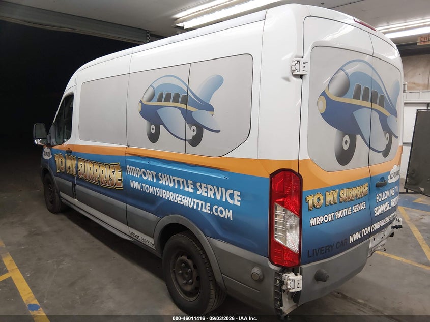 Vin: 1fbax2cg1gka92789, lot: 46510792, ford transit-350 xlt 20163