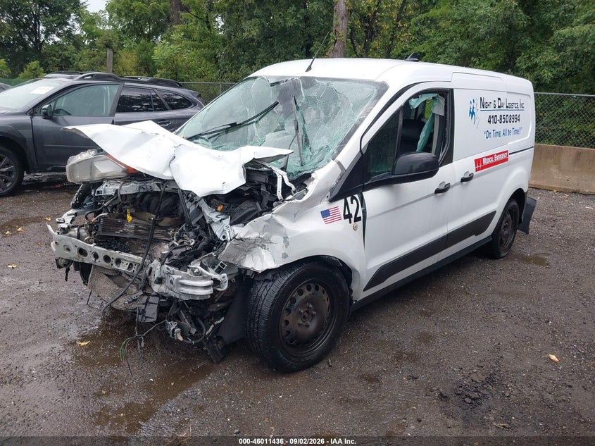 Vin: nm0ls7e25k1391585, lot: 46510812, ford transit connect xl 20192