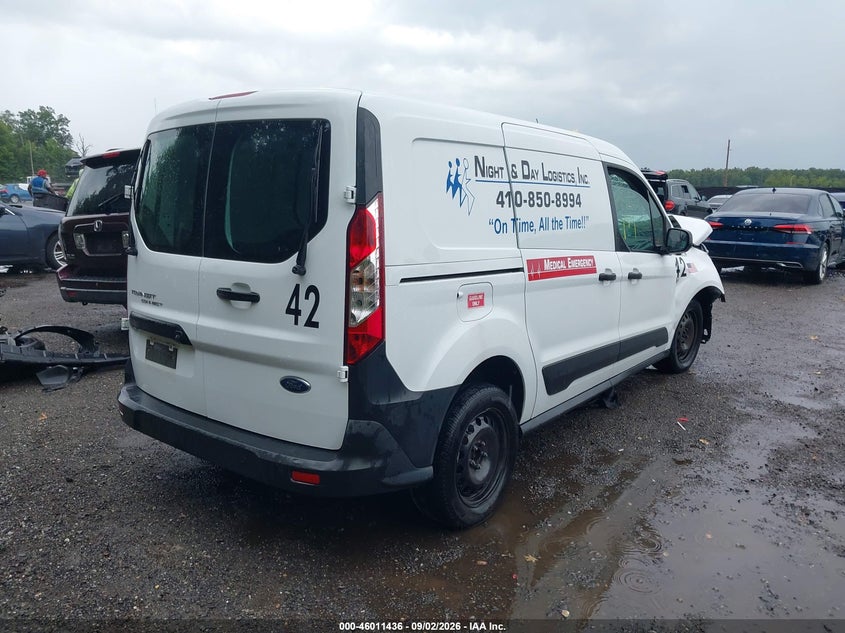 Vin: nm0ls7e25k1391585, lot: 46510812, ford transit connect xl 20194