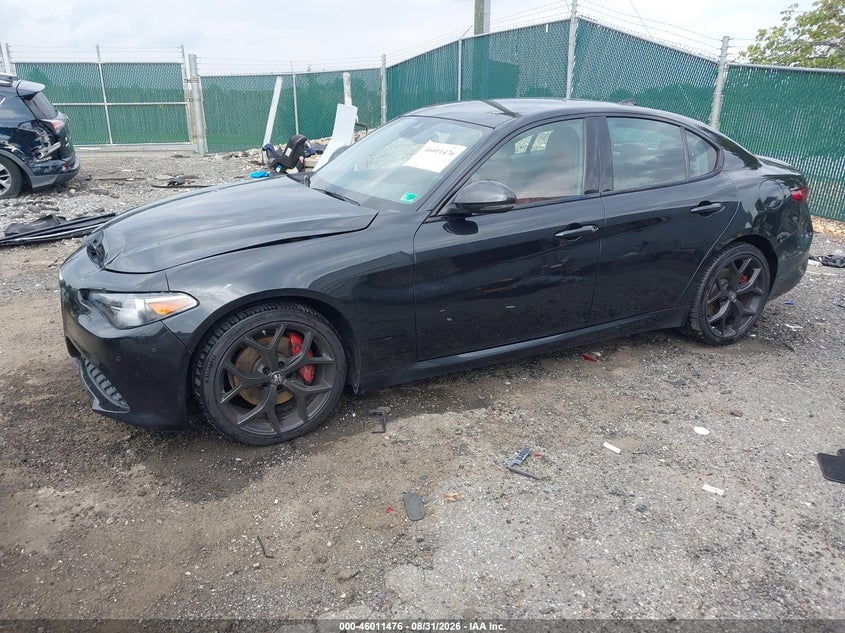 Vin: zarfanan1l7638483, lot: 46510852, alfa romeo giulia sport awd 20202
