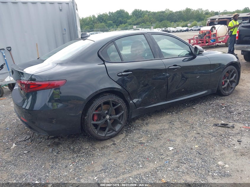 Vin: zarfanan1l7638483, lot: 46510852, alfa romeo giulia sport awd 20204