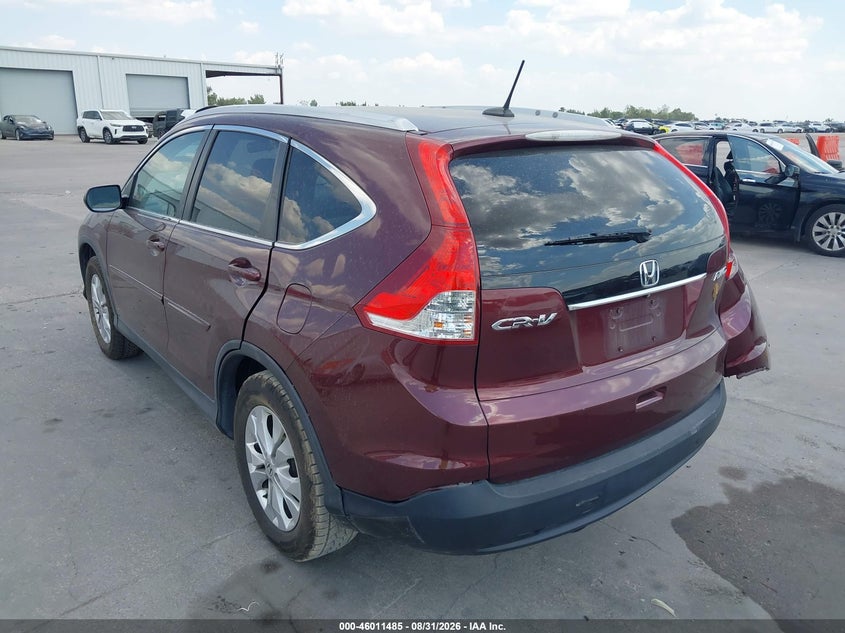Vin: 5j6rm4h79el059469, lot: 46510861, honda cr-v ex-l 20143
