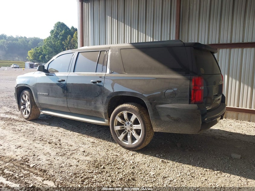 Vin: 1gnscjkcxfr293544, lot: 46510905, chevrolet suburban 1500 lt 20153