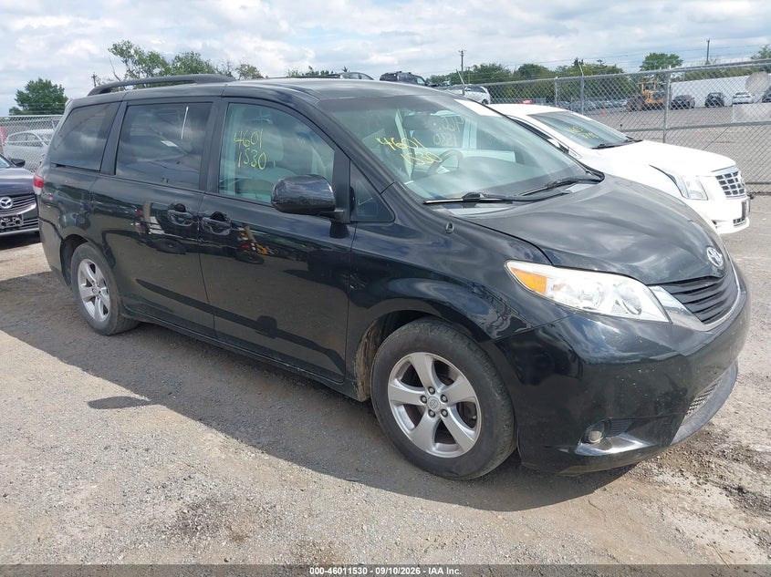 Vin: 5tdkk3dc2bs032084, lot: 46510906, toyota sienna le v6 2011 img_1