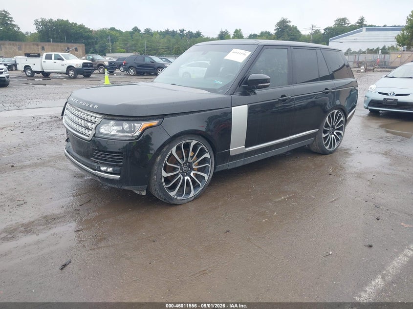 2013 LAND ROVER RANGE ROVER auction photo 2