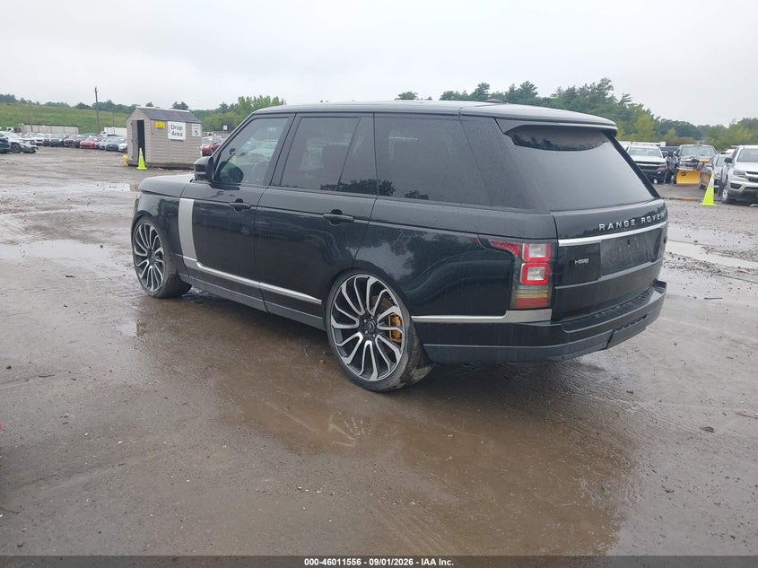 2013 LAND ROVER RANGE ROVER auction photo 3