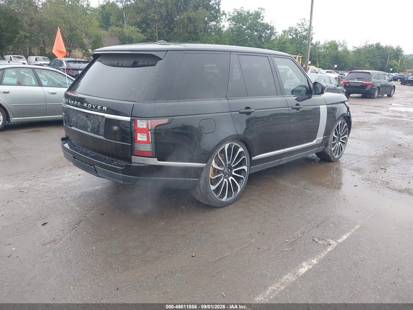 2013 LAND ROVER RANGE ROVER auction photo 4