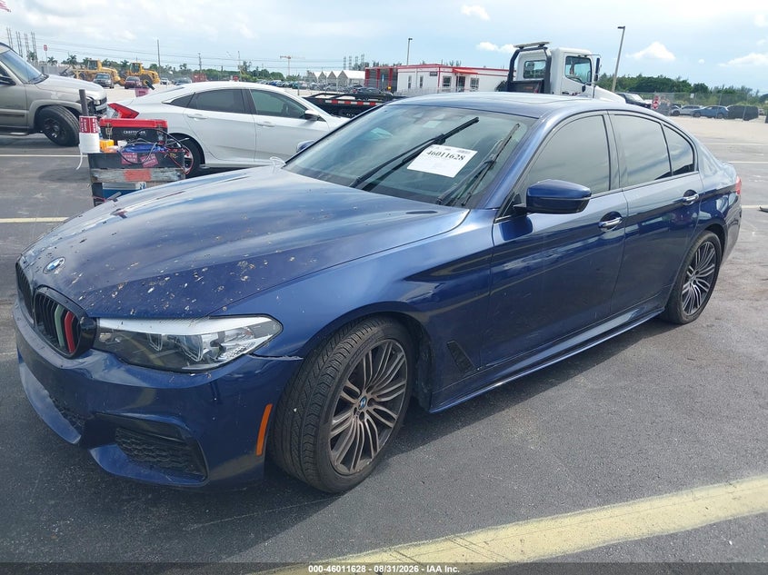 Vin: wbaje5c59jg918300, lot: 46511004, bmw 540i 20182